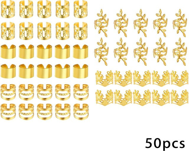 Haarschmuck Goldlegierung, Unisex - Bild 1