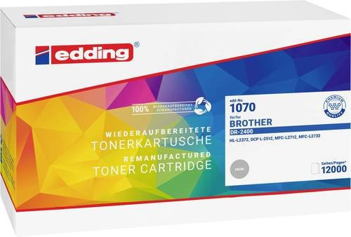 Edding Trommel EDD-1070 kompatibel mit Brother DR-2400, Multicolor, 12000 Seiten - Bild 1