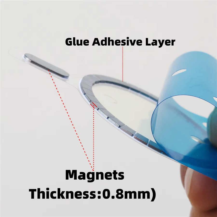 PhoFir Magnetring für MagSafe Wireless-Ladegerät als Universal-Magnetaufkleber für iPhone 16 Pro Max, 15, 14, 13 - Bild 2