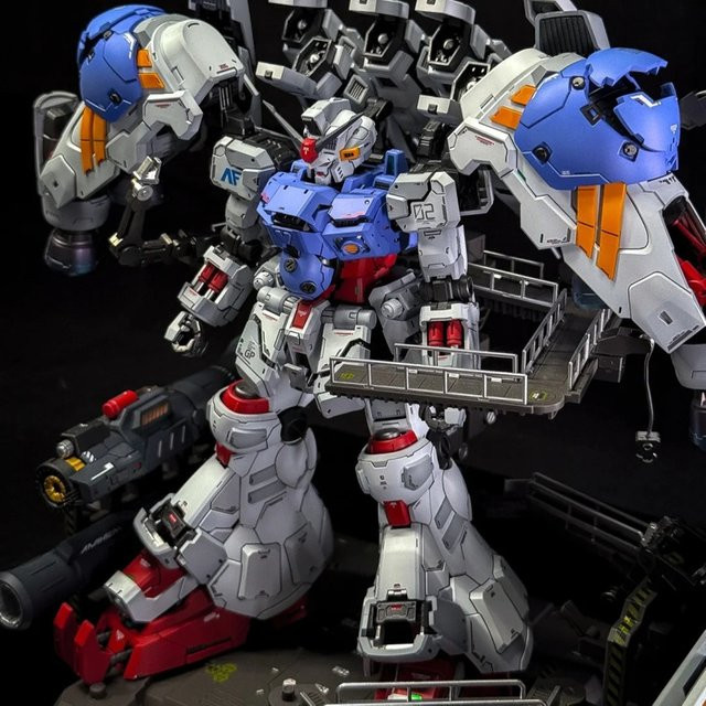 Bandai Physalis GP02, Mecha Actionfigur Bausatz, 1/100 Maßstab - Bild 1