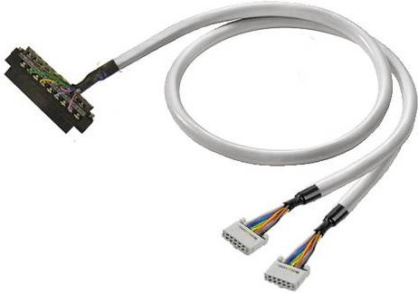 Weidmüller SPS-Verbindungsleitung PAC-CMLX-2X10-V0-10M in Grau - Bild 1