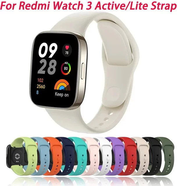 CAOWTAN Uhrenarmband Silikon, Redmi Uhr 3 Active Lite, Unisex - Bild 1