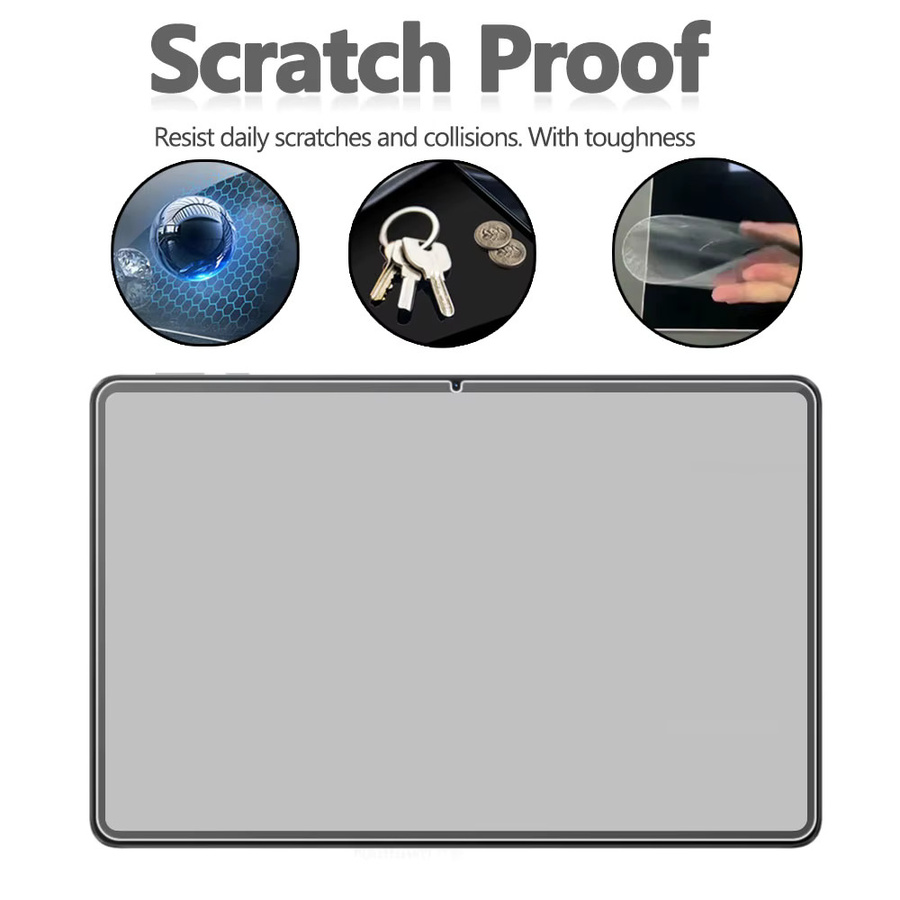 2 Stück Honor Pad 9 Pro und Pad 9 12,1 Zoll Displayschutz aus gehärtetem Glas, transparent und kratzfest - Bild 4