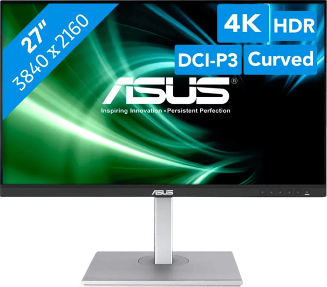 ASUS ProArt PA279CV 4K UHD LED-Monitor mit 27 Zoll IPS-Display in Schwarz und Silber mit USB-C - Bild 1