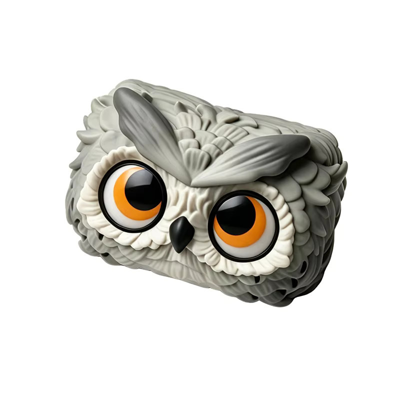 Lobo Keycap Owl Cute Anime Personalisierte Harz-Tastenkappe 1,5u für mechanische Tastaturen in Beige und Grau - Bild 4