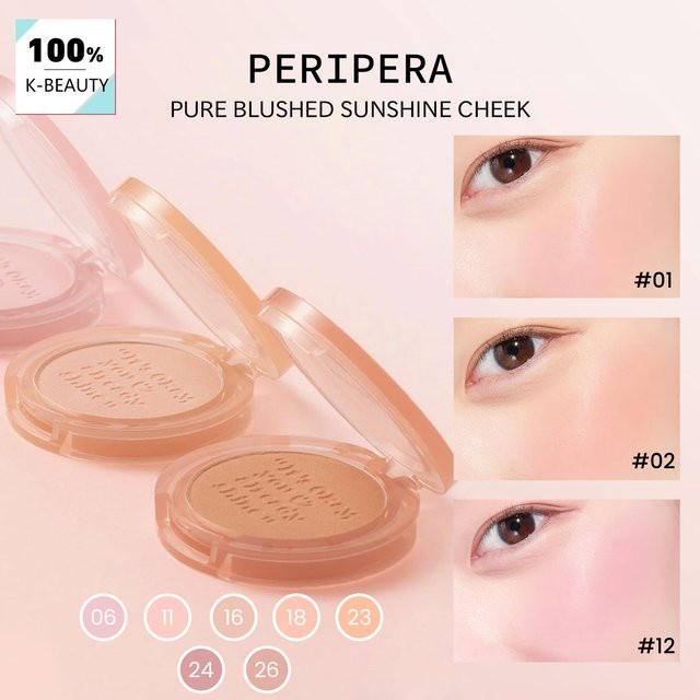 PERIPERA Pure Blushed Sunshine Cheek, Puder, Matt, Unisex - Bild 1