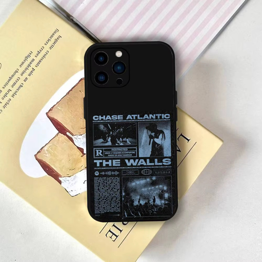 Schutzhülle C-Chase Atlantic Sänger für iPhone 11 bis iPhone 17 Pro Max, Silikon Soft Shell, Schwarz - Bild 4