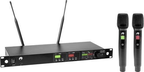 Omnitronic UHF-602 Funkmikrofon-Set in Schwarz - Bild 1