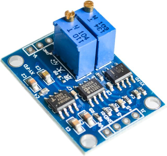 Si Tai&SH AD620 Mikrovolt Spannungsverstärker Modul Signalverstärker-Platine für Instrumentierung mit 3-12VDC Betriebsspannung - Bild 1