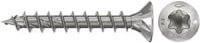 Fischer PowerFast II Spanplattenschraube Senkkopf TX aus Edelstahl in Silber, Durchmesser: 3,5 mm, Länge: 16 mm - Bild 1