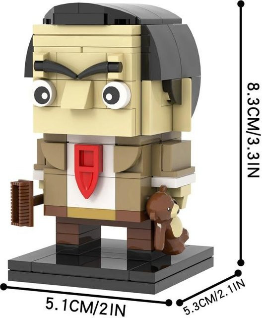 Binchi Mr. Bean Brickheaded Modell, Bausteine, ab 14 Jahren - Bild 1