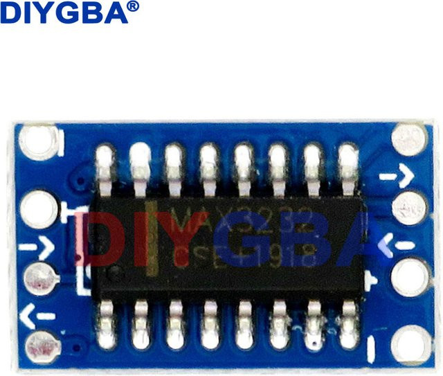 10er Set RS232 zu TTL Konverter Adapter Module MAX3232 in Blau mit 115200bps - Bild 1
