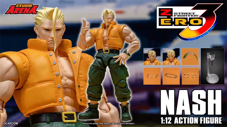 ST Storm Toys Arena Nash DAN Charlie, Anime-Figuren, Modellspielzeug, 1/12, 6 Zoll - Bild 2
