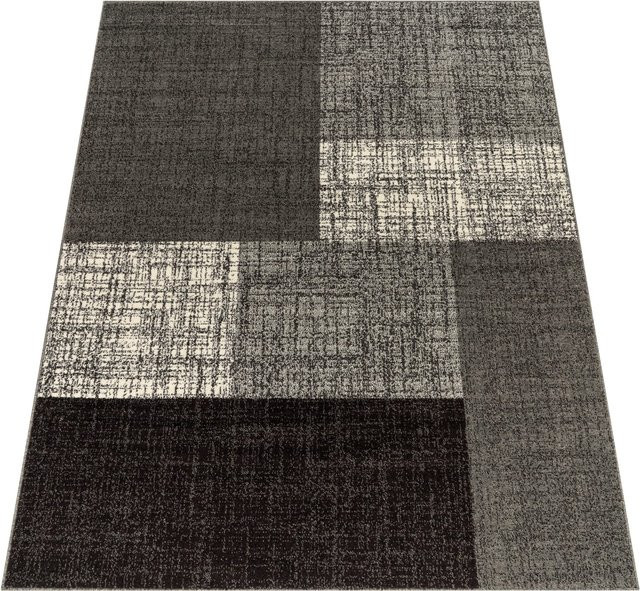 Teppich Monde Grau Geometrisch Rechteckig B/T: 80 x 150 cm - Bild 1