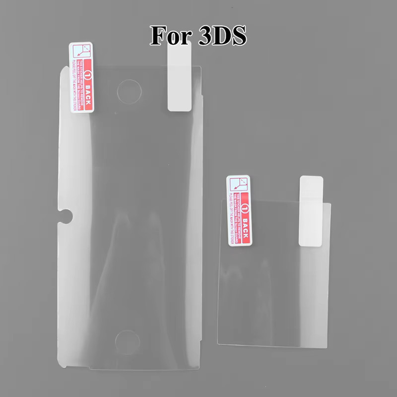 ChengHaoRan Schutzhülle aus klarem Kristall für Nintendo 3DS inklusive Staubschutzfolie für den Bildschirm, transparent - Bild 2