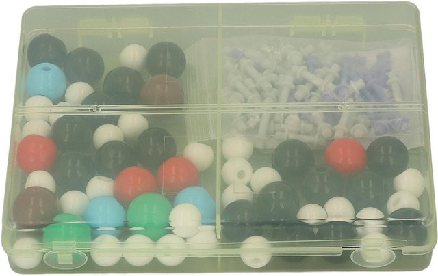 GoolRC Chemie Molekülbaukasten, Bunte PP-Kugeln, Grau - Bild 1
