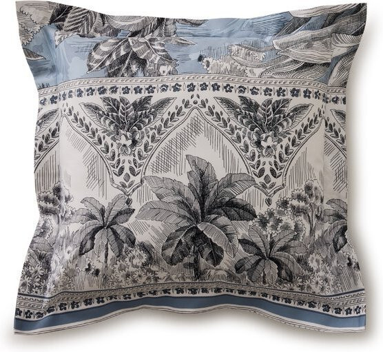 Bassetti DE Kissenbezug Boboli aus Satin in Azurblau, B/B: 40 x 40 cm - Bild 1