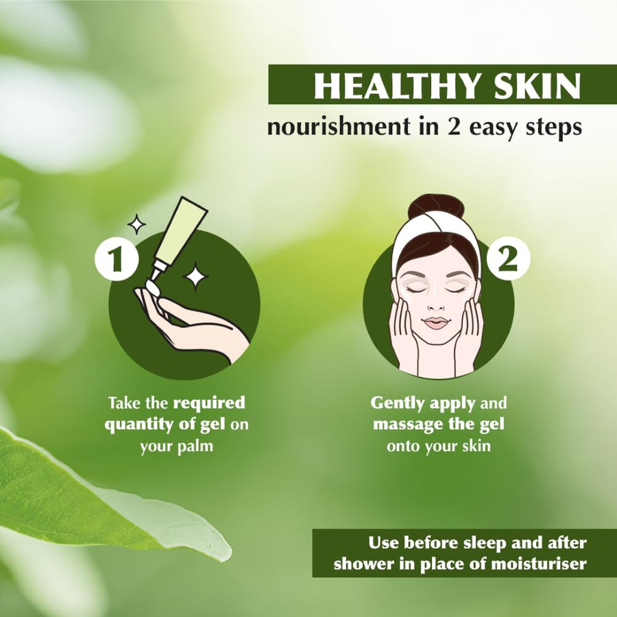 Everyuth Naturals Aloe Vera Gurken Gel, 150g, 3er Pack, Unisex - Bild 4