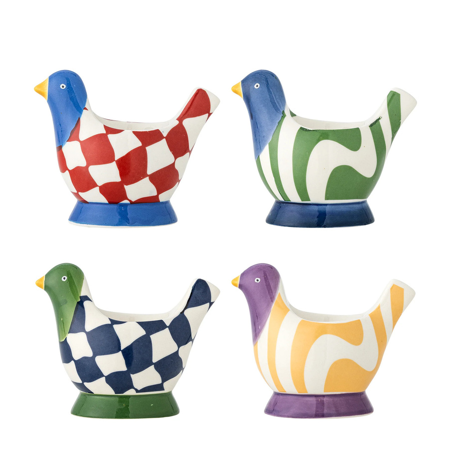 Bloomingville Eierbecher Birdy 4er-Set - Bild 1