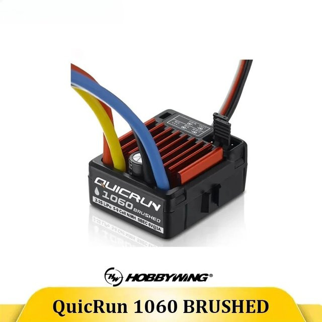 HOBBYWING QuicRun WP-1060 ESC 60A Bürstenmotor, Wasserdicht, 1:10 Zubehör - Bild 1
