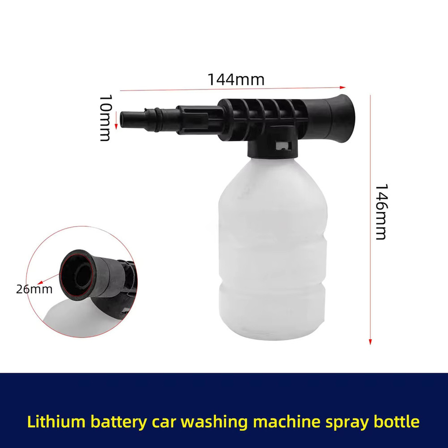VIBRATITE Schaumsprühflasche mit Schaumdüse aus Kunststoff in Weiß - Bild 2