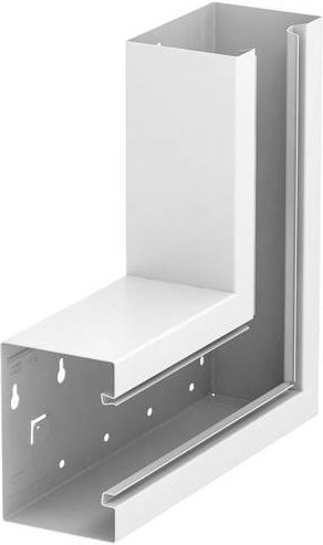 OBO Bettermann Montagezubehör Reinweiß B: 13,0 cm, H: 9,0 cm, L: 30,0 cm - Bild 1