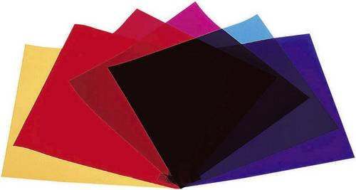 Eurolite Farbfolienbogen Multicolour B: 24 cm, H: 24 cm - Bild 1