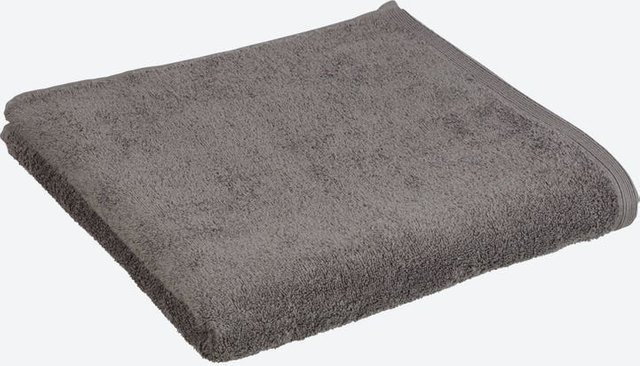 NKD Premium Frottee-Duschtuch aus 100% Baumwolle in Grau, B: 70 cm, L: 140 cm - Bild 1