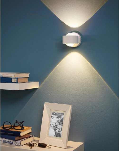 Eglo LED-Wandleuchte Ono 2 in Weiß für modernes Up-and-Down-Licht - Bild 1