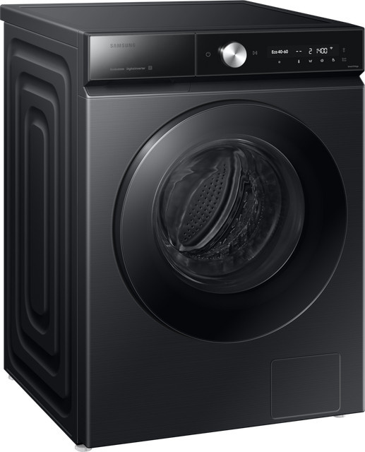 Samsung Bespoke AI Waschmaschine WW11DB8B95GBU2 in Black mit 11 kg Trommelkapazität, Quick Wash, Auto Dosing und Smart Home Integration - Bild 1
