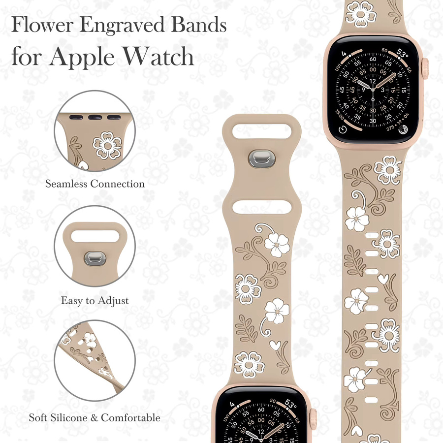Armband für Apple Watch, Silikon, Unisex - Bild 1
