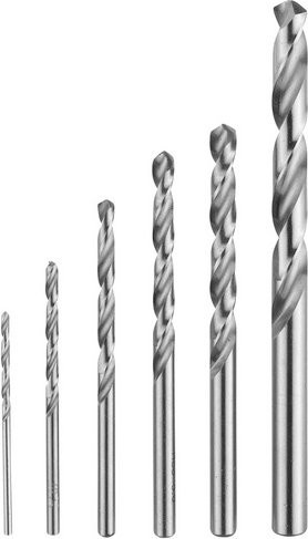 Connex Metallbohrer-Set aus Stahl in Silber - Bild 1