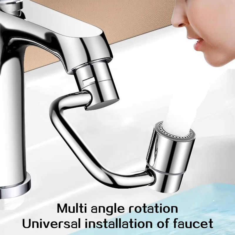 Multiyilego 1080 Grad rotierender Wasserhahn-Verlängerungsarm für Badezimmer und Küche - Bild 3