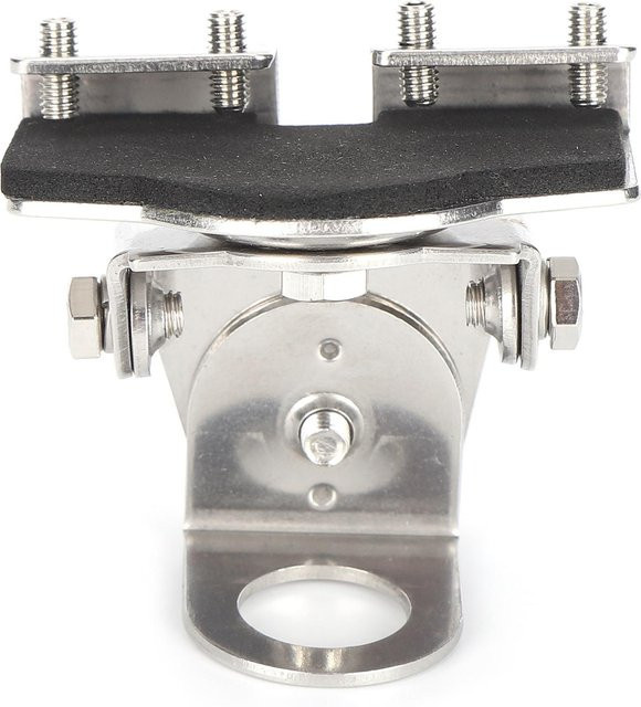 DIYelecs K3-66 Mobile Antennenhalterung aus Edelstahl, 360 Grad drehbar, Farbe: Schwarz/Silber - Bild 1
