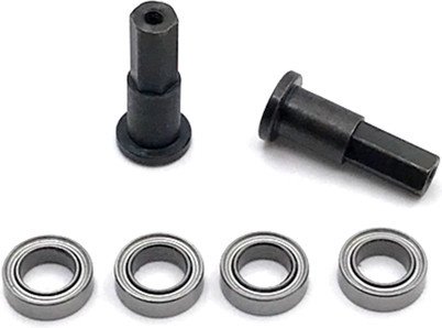 WPL Lager Vorderachse Tasse, Metall, Grau, RC Auto Teile - Bild 1