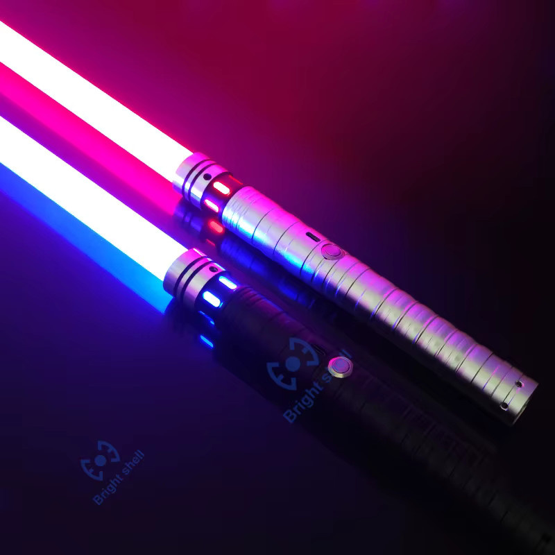 RGB Metall Lichtschwert, Laser Schwert Spielzeug, mit Licht und Sound, Weltraum, Star Wars - Bild 2