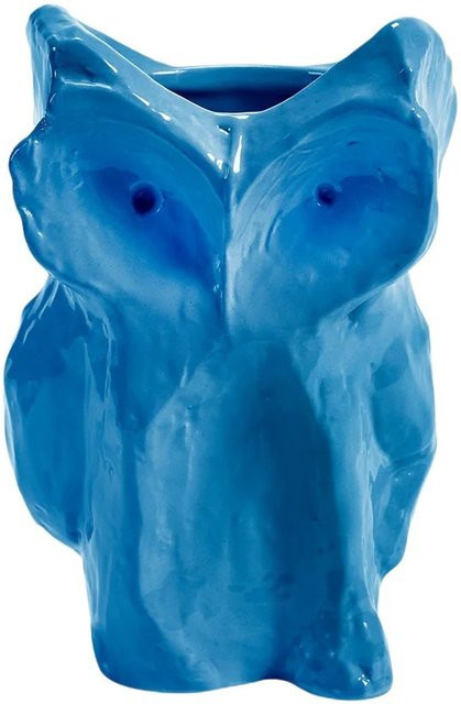 Serax Eule After Midnight Vase in Blau mit Eulenform für Schnittblumen - Bild 1