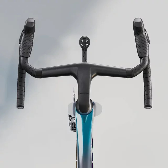 ULLICYC Integrierte Lenker-Computerhalterung für TREK Madone SLR GEN8 aus Aluminiumlegierung in Schwarz, kompatibel mit GoPro, Garmin, Bryton und Wahoo - Bild 1