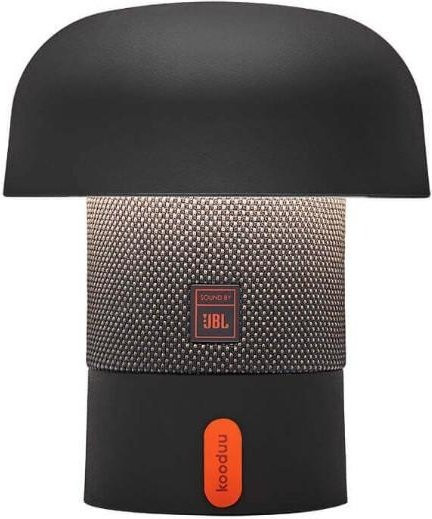 Kooduu Sensa Play Mini Tragbare Lampe mit Lautsprecher in Grau - Bild 1
