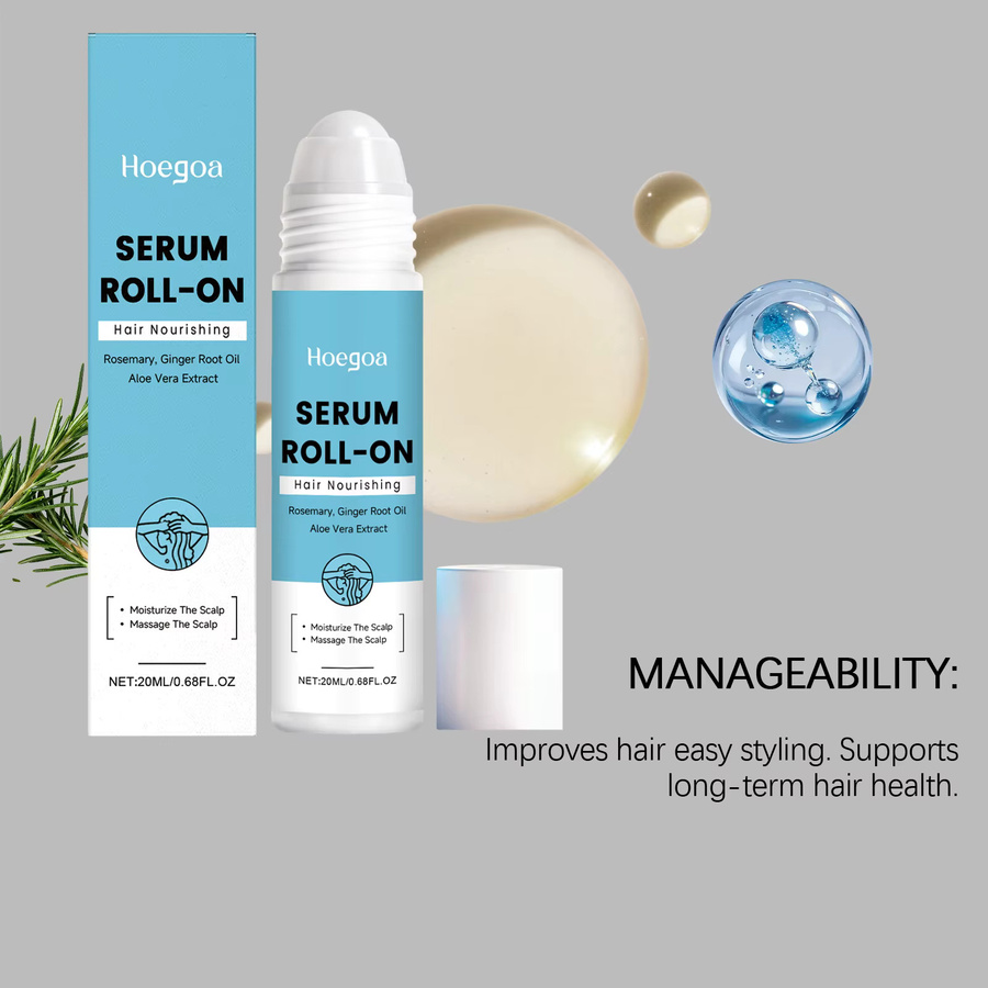 HOEGOA Haarpflege-Serum Roll-On, 20 ml, Unisex - Bild 2