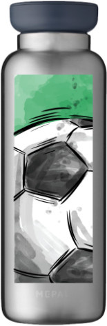 Mepal Thermoflasche Fußball Multicolor mit 900 ml Füllmenge und Personalisierungsoption - Bild 1