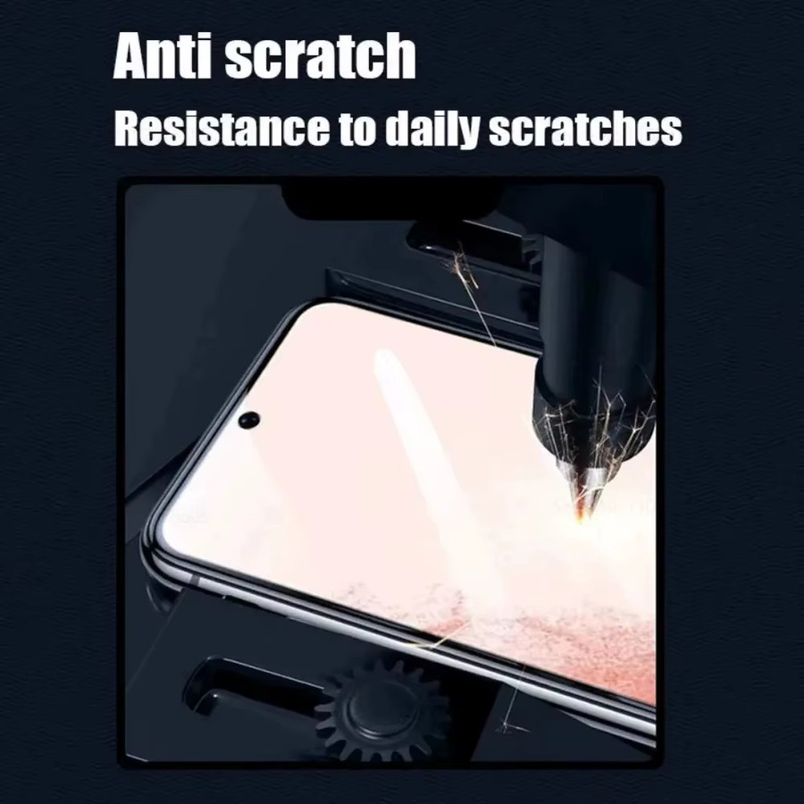 3er-Set Displayschutzfolie aus gehärtetem Glas für Samsung Galaxy S24 S23 S22 S21 S20 S10 Plus sowie Note 20 FE in Transparent - Bild 3