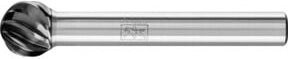 PFERD Hartmetall Hochleistungsfrässtift INOX Kugel KUD Farbe: Silber, Durchmesser: 10 mm, Schaft-Ø: 6 mm, HICOAT für Edelstahl - Bild 1