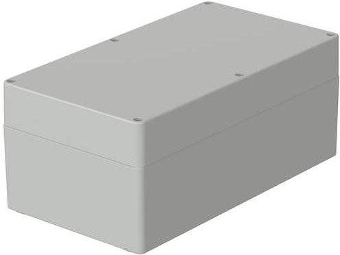 Bopla EUROMAS M 255 Industrie-Gehäuse aus Polycarbonat in Lichtgrau RAL 7035, B/T/H: 360 x 200 x 150 mm - Bild 1