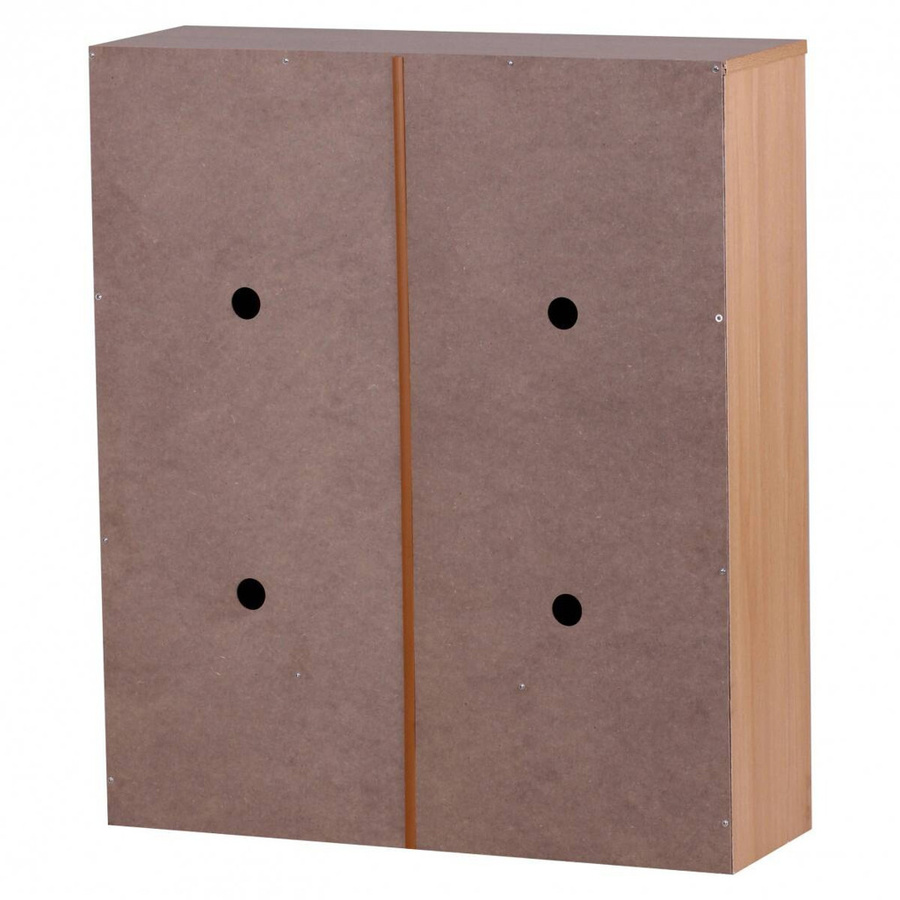 Schuhkipper Wohnling modern braun matt B/H/T: 24 x 87 x 75 cm - Bild 2