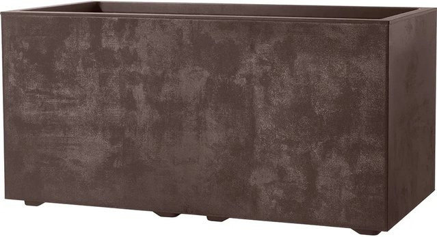 Deroma Pflanzkasten Millennium aus Kunststoff, Farbe: Brown, B/T/H: 79 x 39 x 39 cm - Bild 1