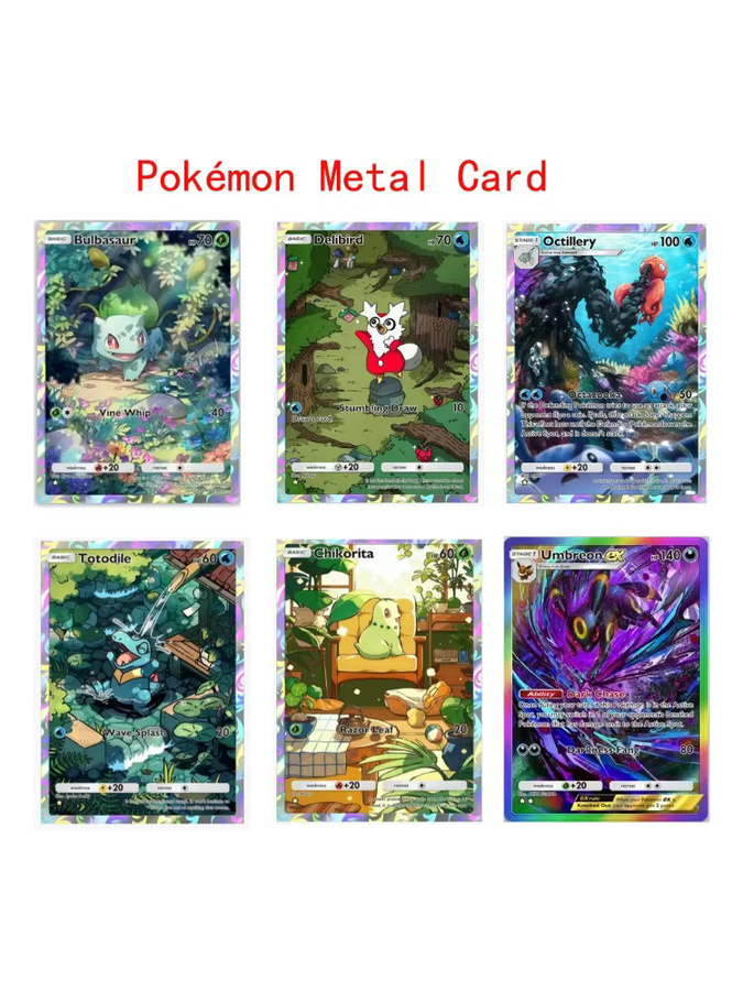 Bandai Pokémon Sammelkartenspiel, Metall, Einzelfigur - Bild 2
