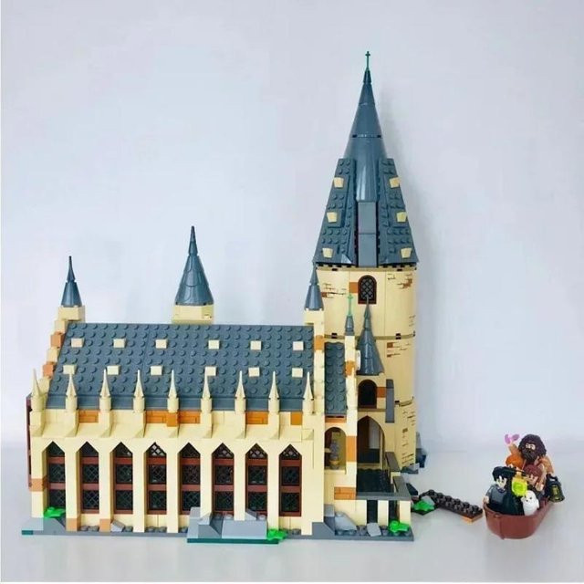 LEGO Die Große Halle Stadt, Bausteine Modell, grau - Bild 1