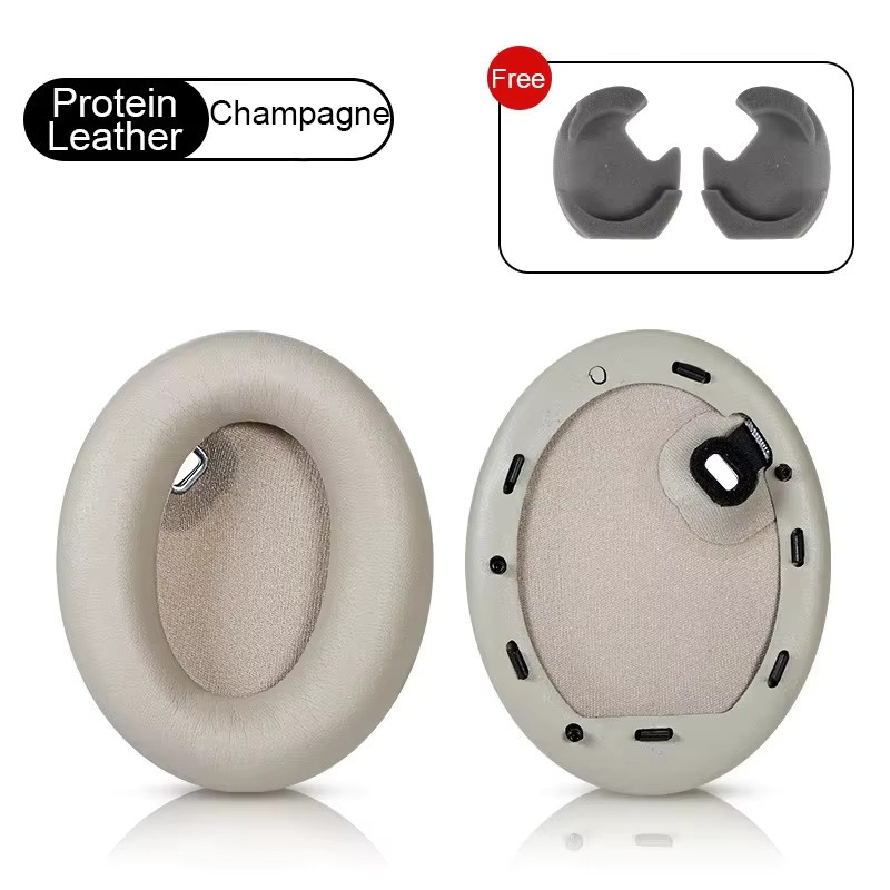 Sony Ersatz-Ohrpolster aus weichem Memory Foam für WH-1000XM4 Over-Ear Kopfhörer in Schwarz - Bild 2