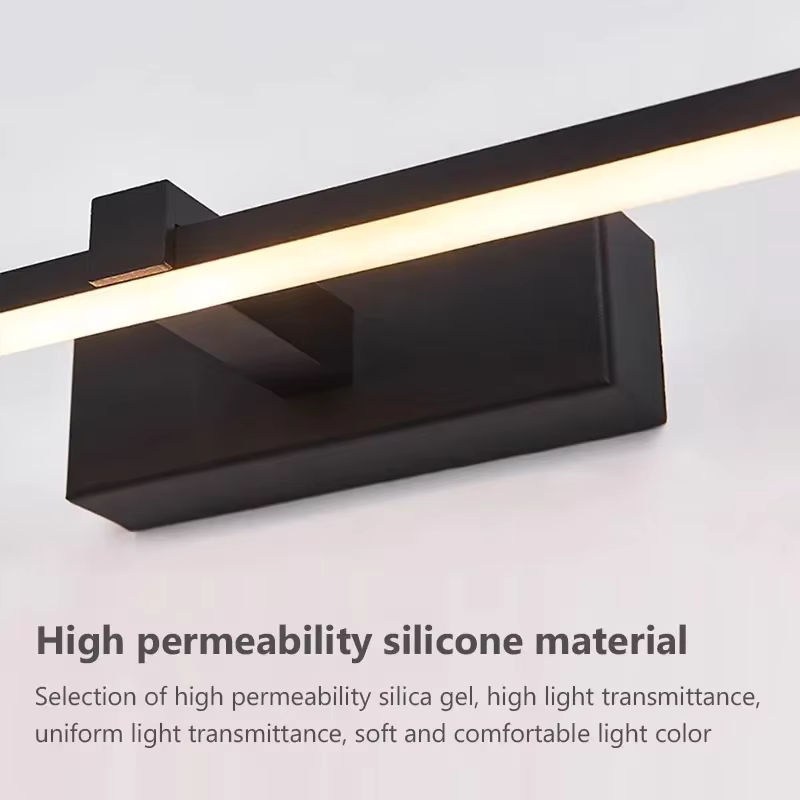 CETANT LED-Wandleuchte in Weiß, moderne lineare Spiegel-Dekorbeleuchtung für Badezimmer, Waschraum und Küche - Bild 4